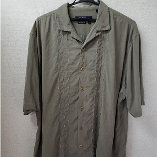 ワコマリア(WACKO MARIA)のSILK90'S S/S LINE SILK SHIRT　nat nastシャツ(シャツ)