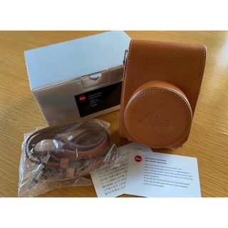 ライカ(LEICA)のライカ/D-LUX7/レザー/Leica/カメラ/ケース/ショルダー/純正/箱付(ケース/バッグ)