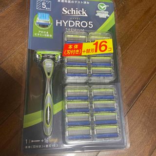 シック(Schick)のシック ハイドロ5 プレミアム 替刃 17個 敏感肌 本体 + 替え刃 16個 (カミソリ)