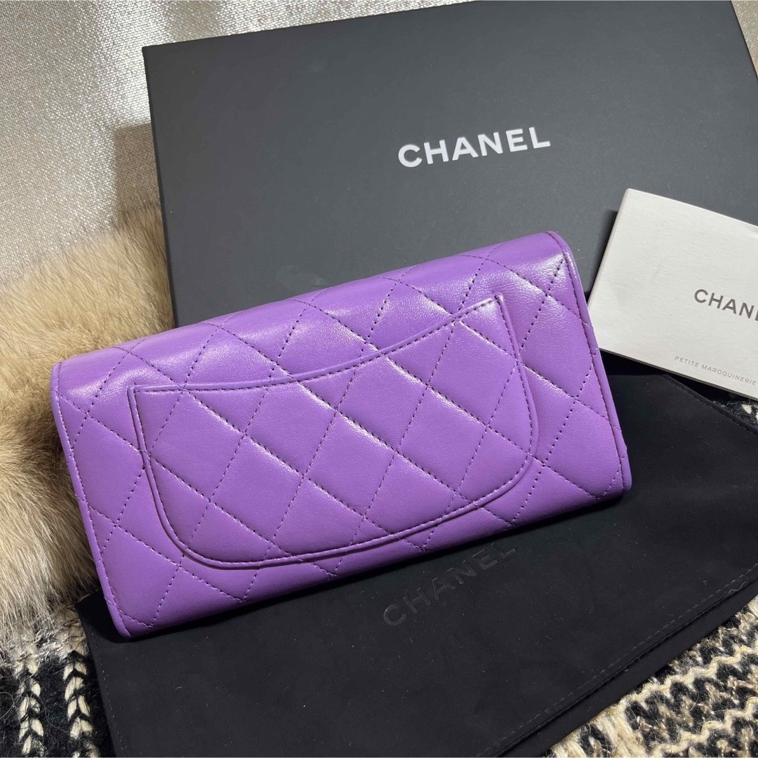 超美品☆即完売♡CHANEL ラムスキン マトラッセ☆クラシックフラップ