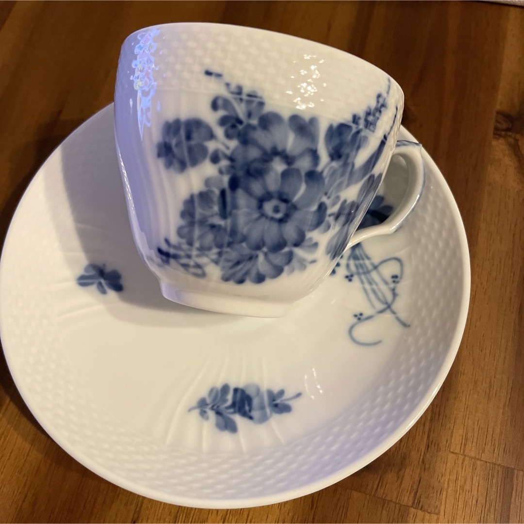 ROYAL COPENHAGEN - ロイヤルコペンハーゲン カップ&ソーサー 2客新品