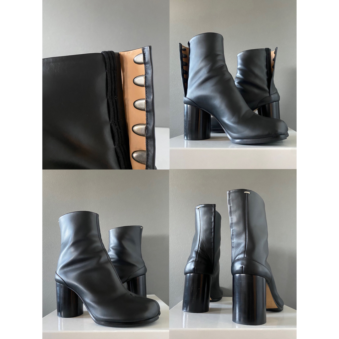 maison margiela マルジェラ 定番足袋 ブーツ 黒 タビ 靴 美品