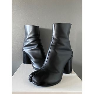 マルタンマルジェラ(Maison Martin Margiela)のmaison margiela マルジェラ 定番足袋 ブーツ 黒 タビ 靴 美品(ブーツ)