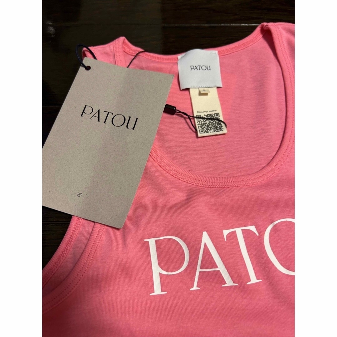 PATOU - 新品タグ付 PATOU ロゴ コットンタンクトップ ノースリーブ