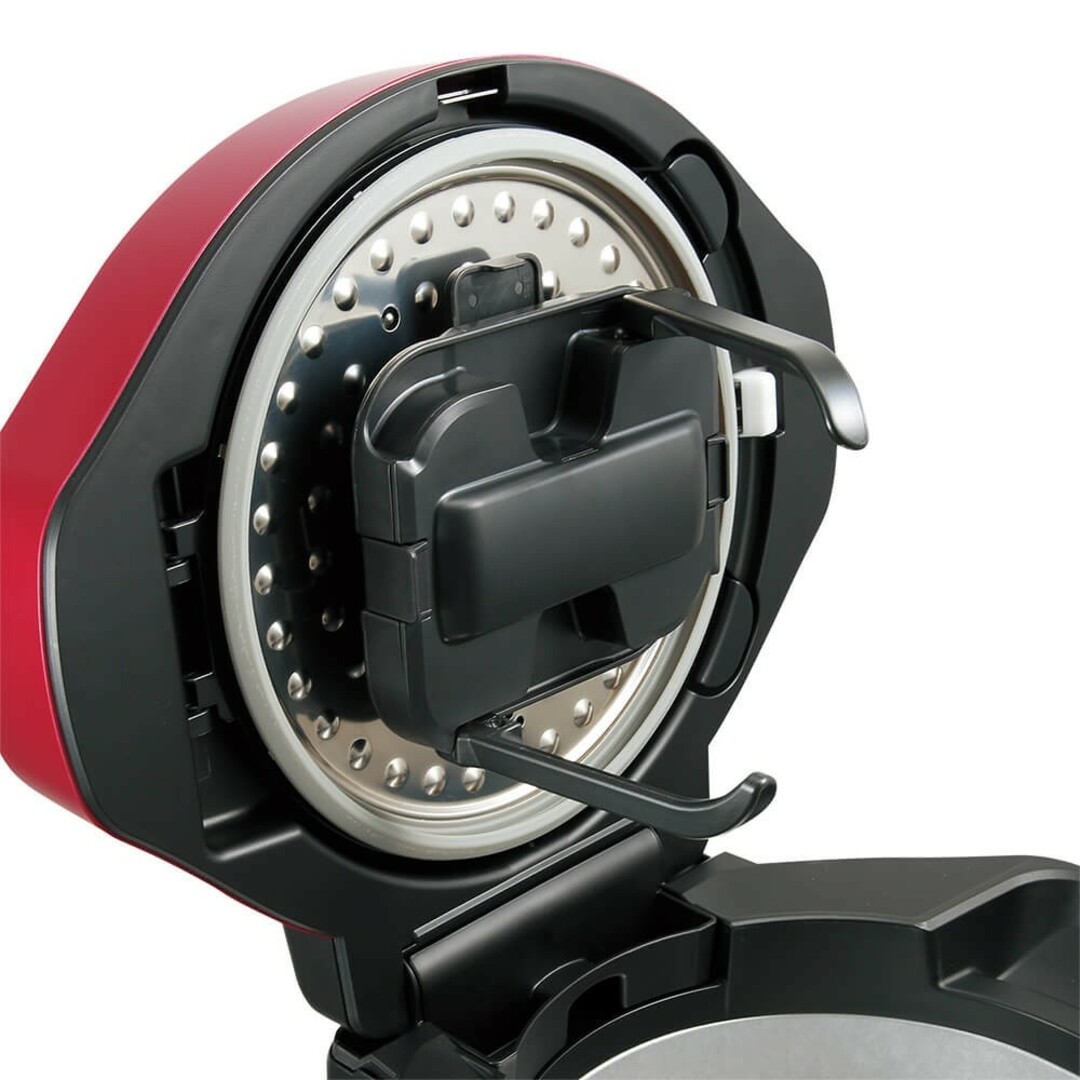シャープ ヘルシオホットクック KN-HW24G レッド :② - 調理機器