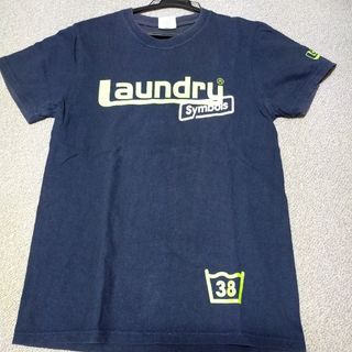 ランドリー(LAUNDRY)のLaundry Symbols Tシャツ　SS 紺　半袖(Tシャツ/カットソー(半袖/袖なし))