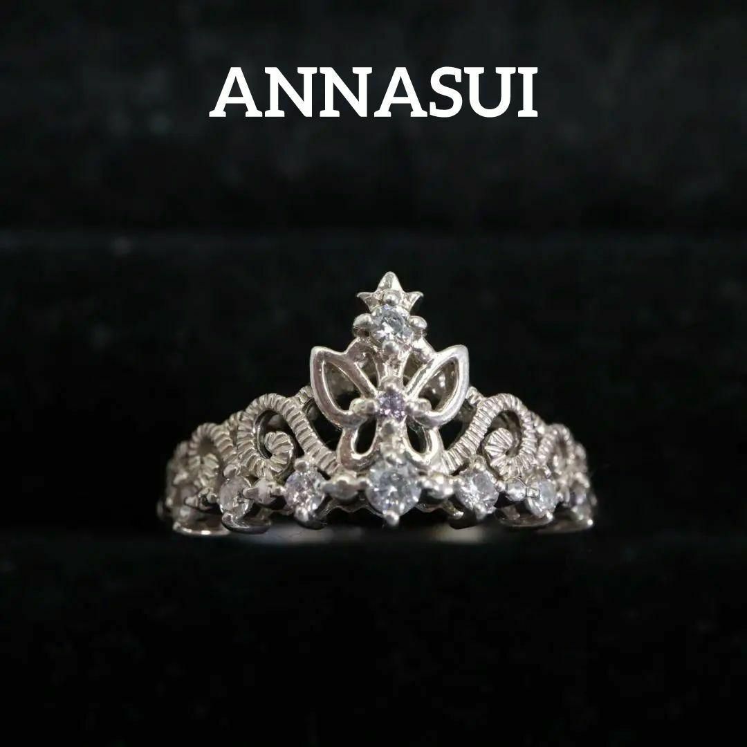ANNA SUI(アナスイ)の【匿名配送】ANNA SUI アナスイ リング 指輪 SV925 13号 蝶 レディースのアクセサリー(リング(指輪))の商品写真