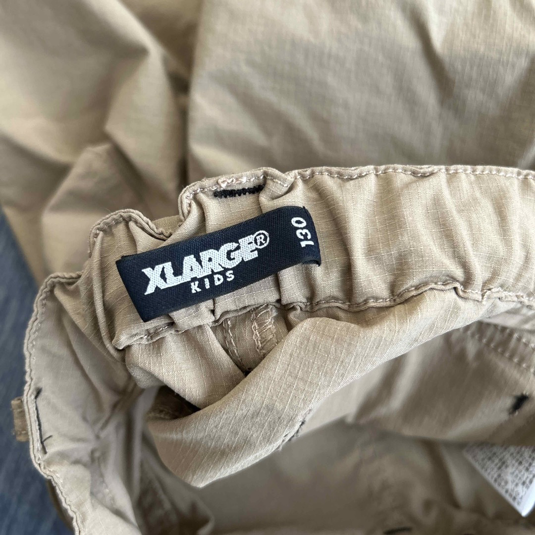 XLARGE(エクストララージ)のxlargekids ハーフパンツ　130 キッズ/ベビー/マタニティのキッズ服男の子用(90cm~)(パンツ/スパッツ)の商品写真