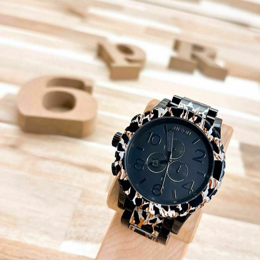 NIXON  51-30 CHRONO  BLACK