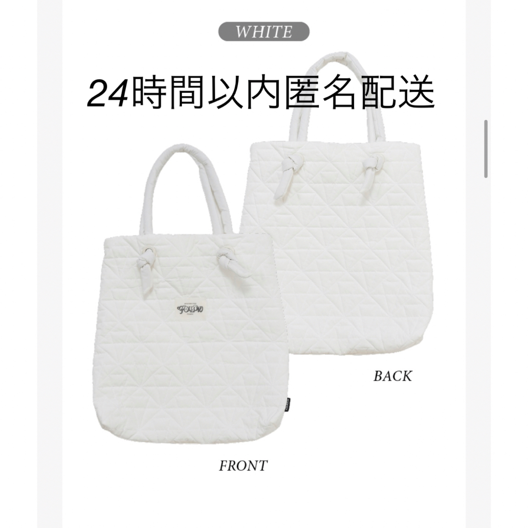 SEVENTEEN follow JAPAN トートバッグ 新品未使用 白 | フリマアプリ ラクマ
