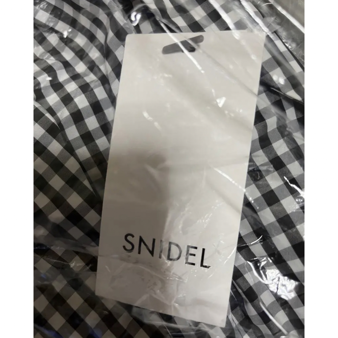 SNIDEL ノースリフィッシュテールシャツワンピース スナイデル ワンピース・