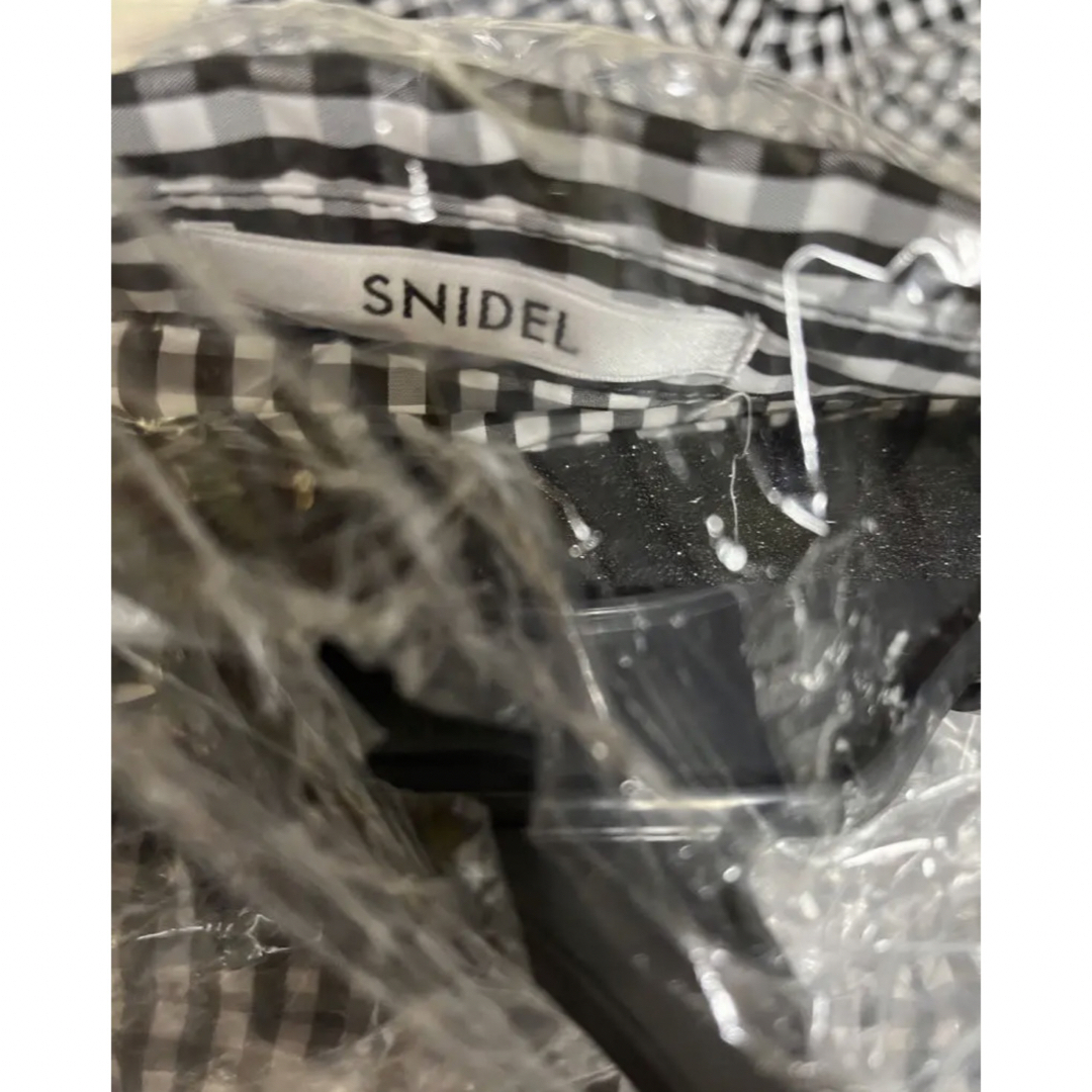 SNIDEL ノースリフィッシュテールシャツワンピース スナイデル ワンピース・