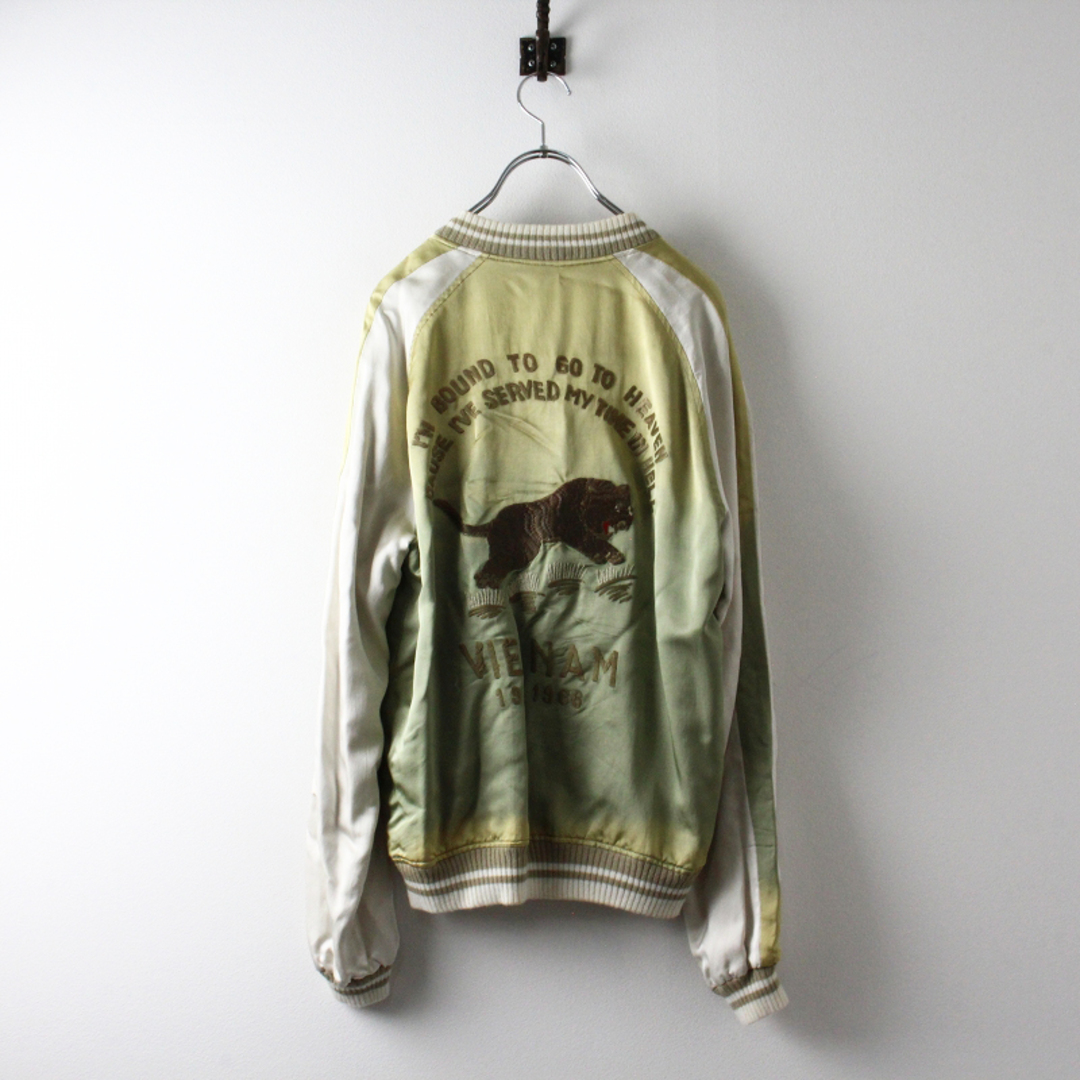アパルトモン L'Appartement購入 シュタンバウム STAMMBAUM 刺繍入り スカジャン Reversible Sukajan M/ゴールド【2400013482950】