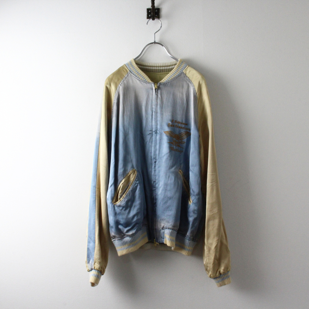 アパルトモン L'Appartement購入 シュタンバウム STAMMBAUM 刺繍入り スカジャン Reversible Sukajan M/ゴールド【2400013482950】