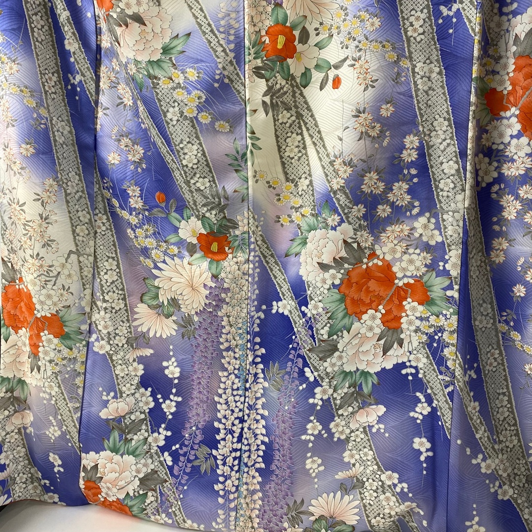 振袖 身丈166.5cm 裄丈66.5cm M 正絹 美品 秀品-eastgate.mk