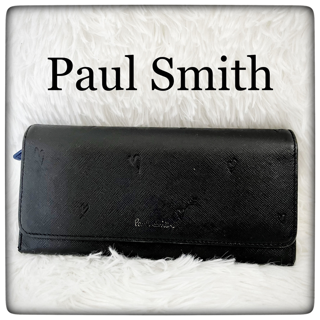 Paul Smith - Paul Smith ポールスミス レザー長財布 スミシーハートの