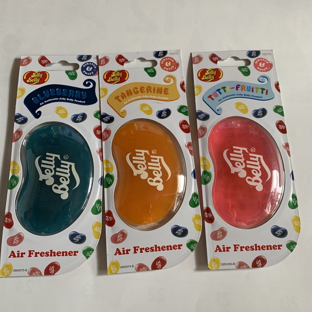 芳香剤 Jelly Belly ジェリーベリー 3D エアフレッシュナー 3個の通販 by ペリ子's shop｜ラクマ
