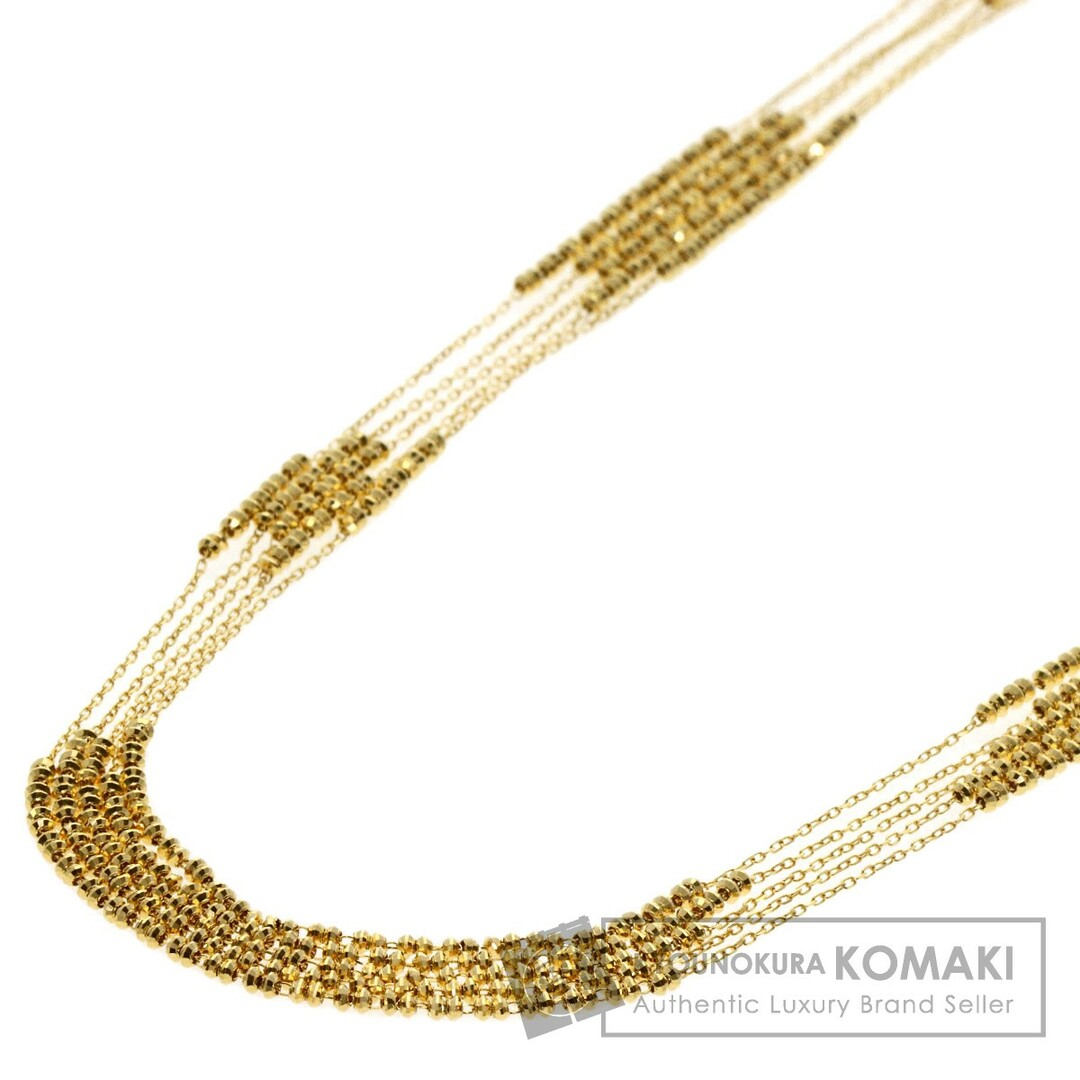 SELECT JEWELRY ロングネックレス 5連 ネックレス K18YG レディース ...