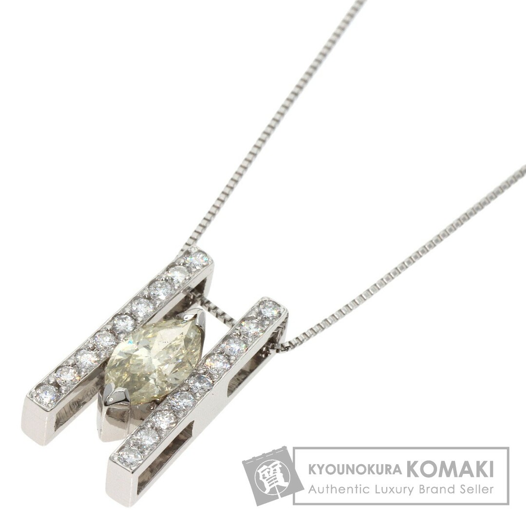 SELECT JEWELRY イエローダイヤモンド ダイヤモンド ネックレス PT900 PT850 レディース