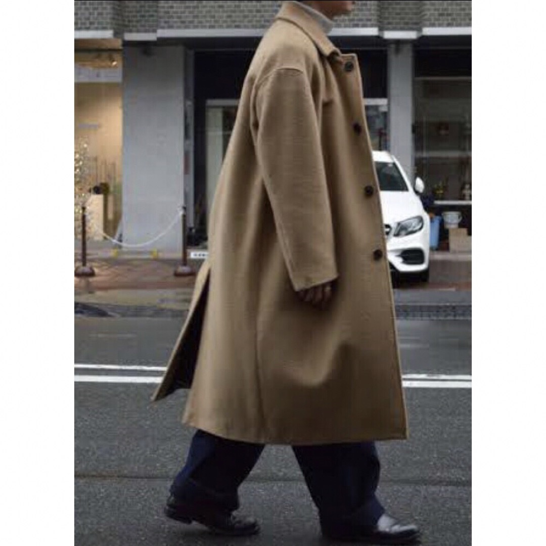 48 新品 11.2万 lownnローン OVERCOAT オーバーサイズコート