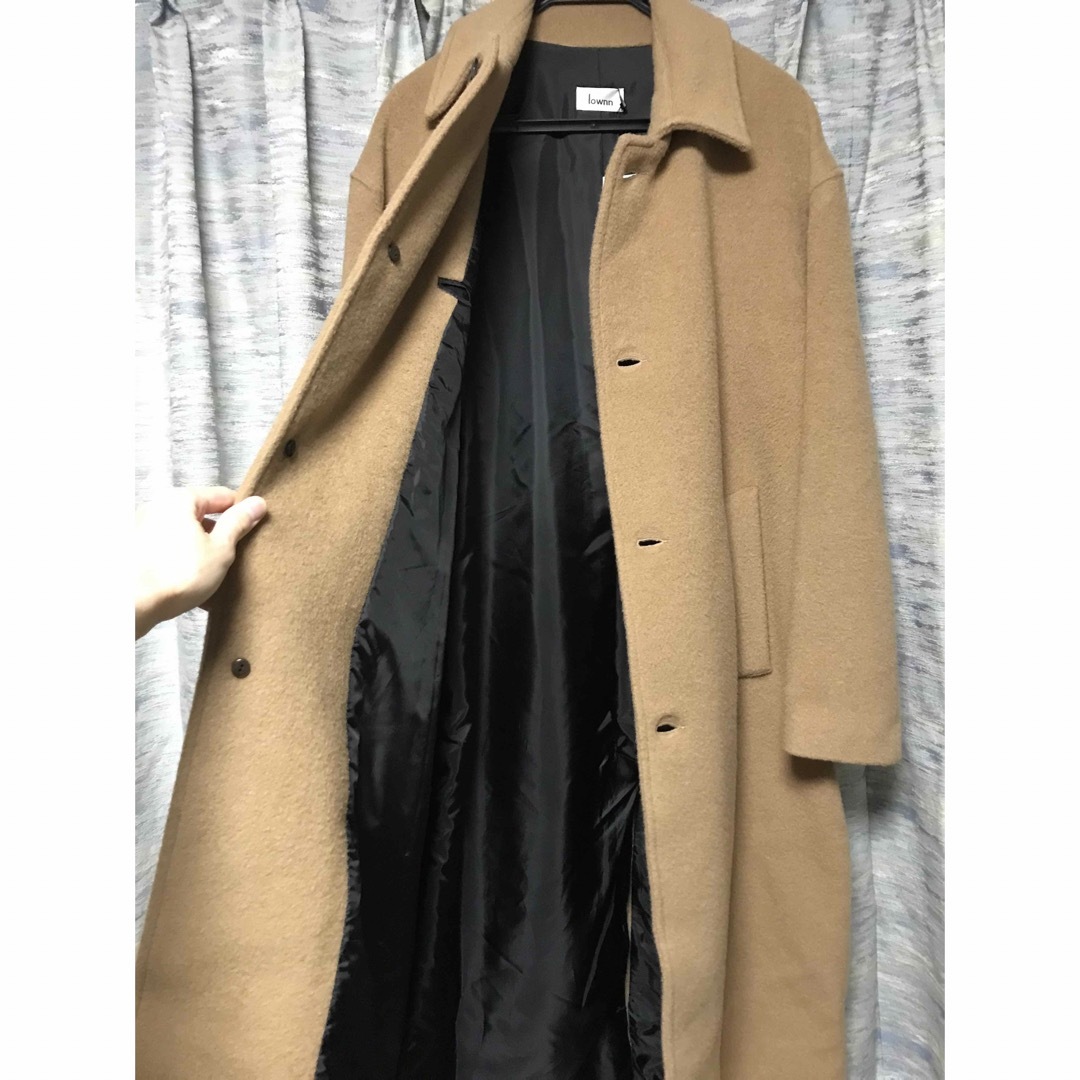 48 新品 11.2万 lownnローン OVERCOAT オーバーサイズコート