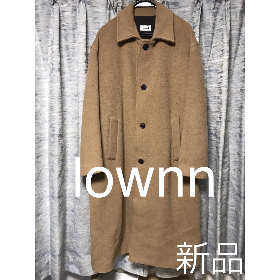 48 新品 11.2万 lownnローン OVERCOAT オーバーサイズコート