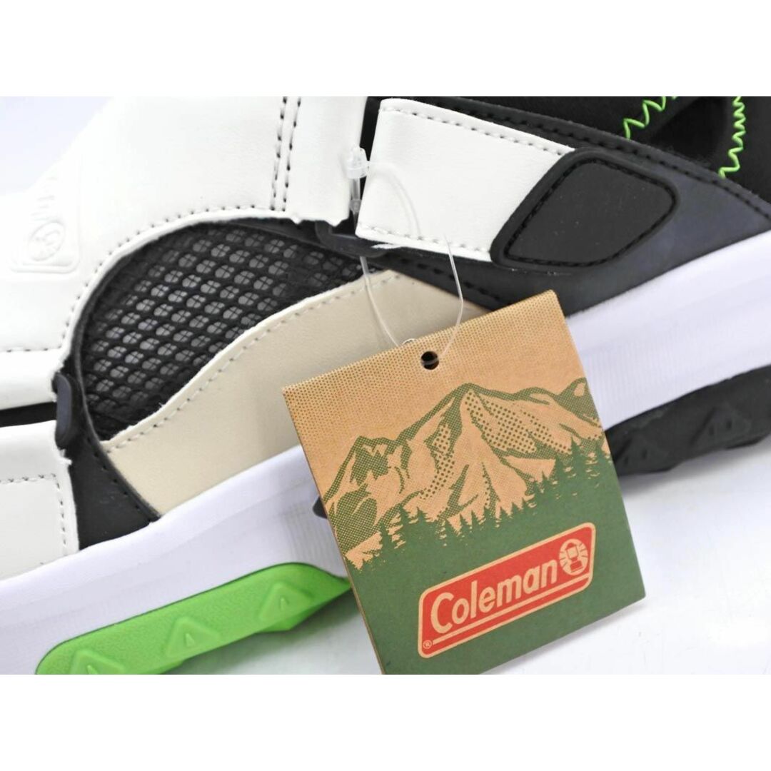 Coleman(コールマン)の新品 Coleman コールマン 066103 061ST WHANGANUI ワンガヌイ スニーカーサンダル スニーカー size26.5/白ｘ緑 ■◆ メンズ メンズの靴/シューズ(スニーカー)の商品写真