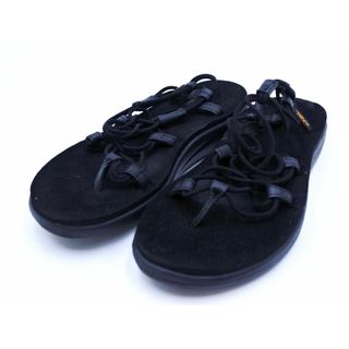 テバ(Teva)のTeva テバ ボヤ インフィニティ スポーツ サンダル size6(23cm)/黒 ■◆ レディース(サンダル)