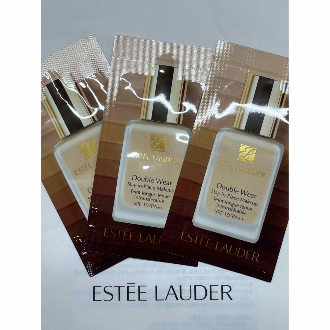 Estee Lauder(エスティローダー)のエスティ　ローダー　ダブルウェア　3個セット コスメ/美容のキット/セット(サンプル/トライアルキット)の商品写真