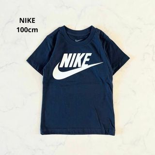 ナイキ(NIKE)の【新品】100cm NIKE ナイキ Tシャツ 半袖シャツ デカロゴ ボーイズ(Tシャツ/カットソー)