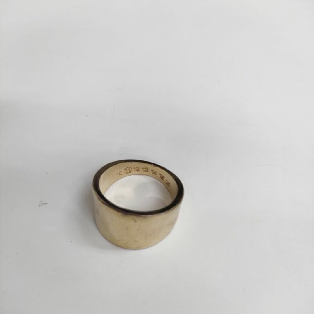 MM6(エムエムシックス)のMAISON MARGIELA 11ライン ゴールドリング 約15号 リング・指輪 約15号 ゴールド メンズ メゾンマルジェラ【中古】3-0818G☆ メンズのアクセサリー(リング(指輪))の商品写真