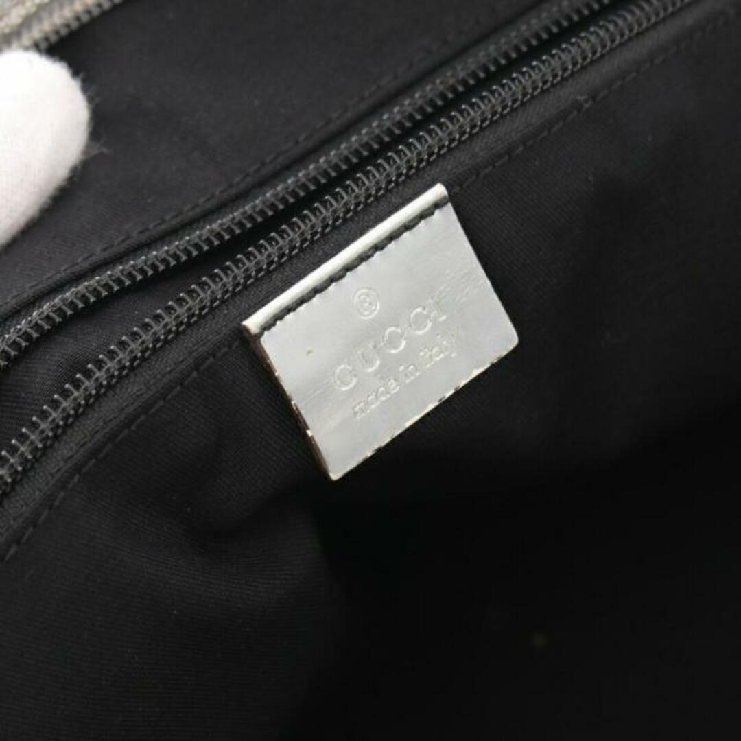 Gucci(グッチ)のGGキャンバス シェリーライン ショルダーバッグ トートバッグ キャンバス レザー シルバー マルチカラー レディースのバッグ(トートバッグ)の商品写真