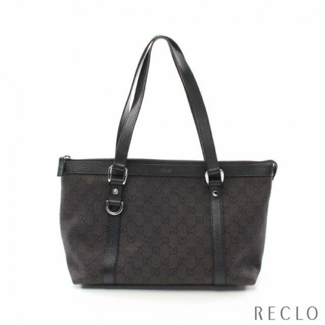 Gucci - アビー GG柄 ハンドバッグ トートバッグ キャンバス レザー