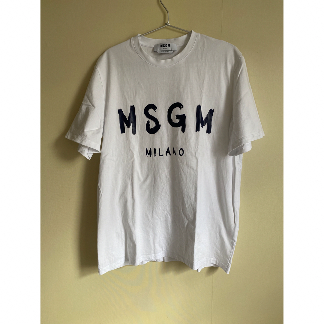 MSGM(エムエスジイエム)の【美品】MSGM Tシャツ Sサイズ レディースのトップス(Tシャツ(半袖/袖なし))の商品写真