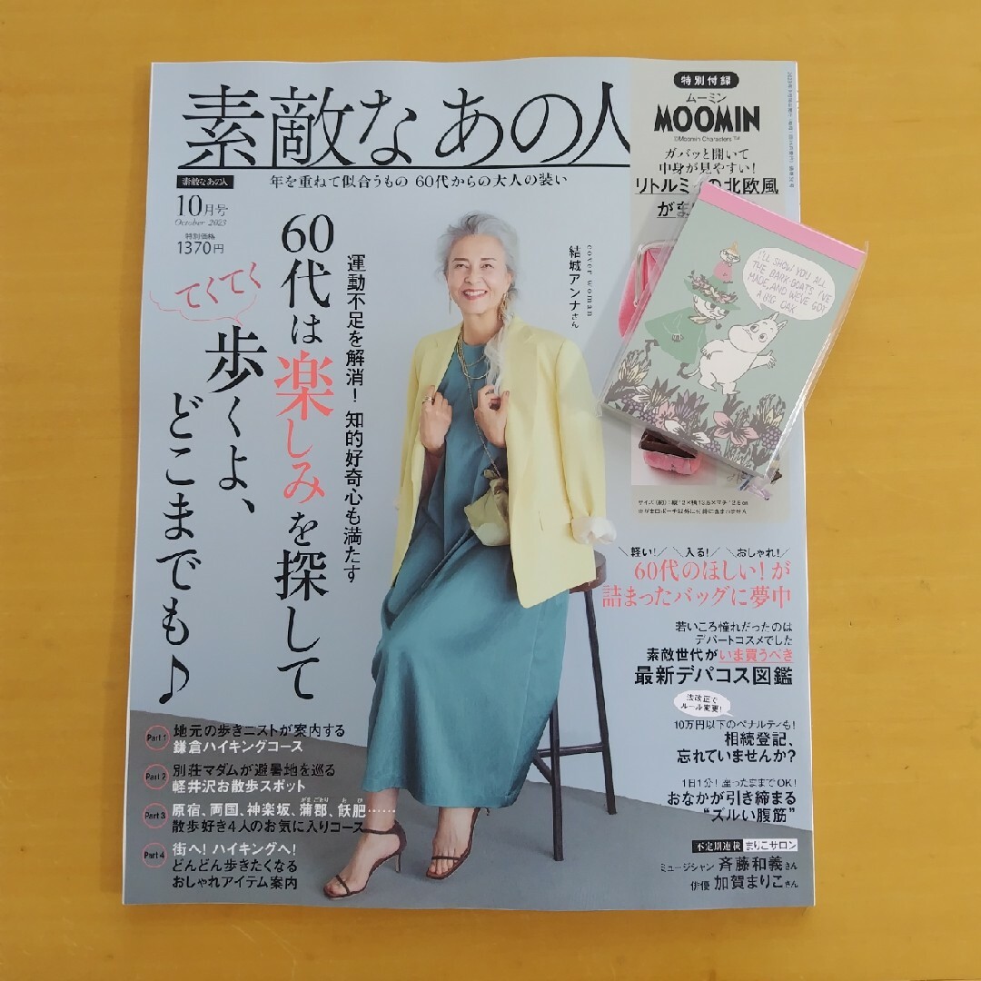 宝島社(タカラジマシャ)の素敵なあの人 2023年 10月号　おまけ付き エンタメ/ホビーの雑誌(その他)の商品写真