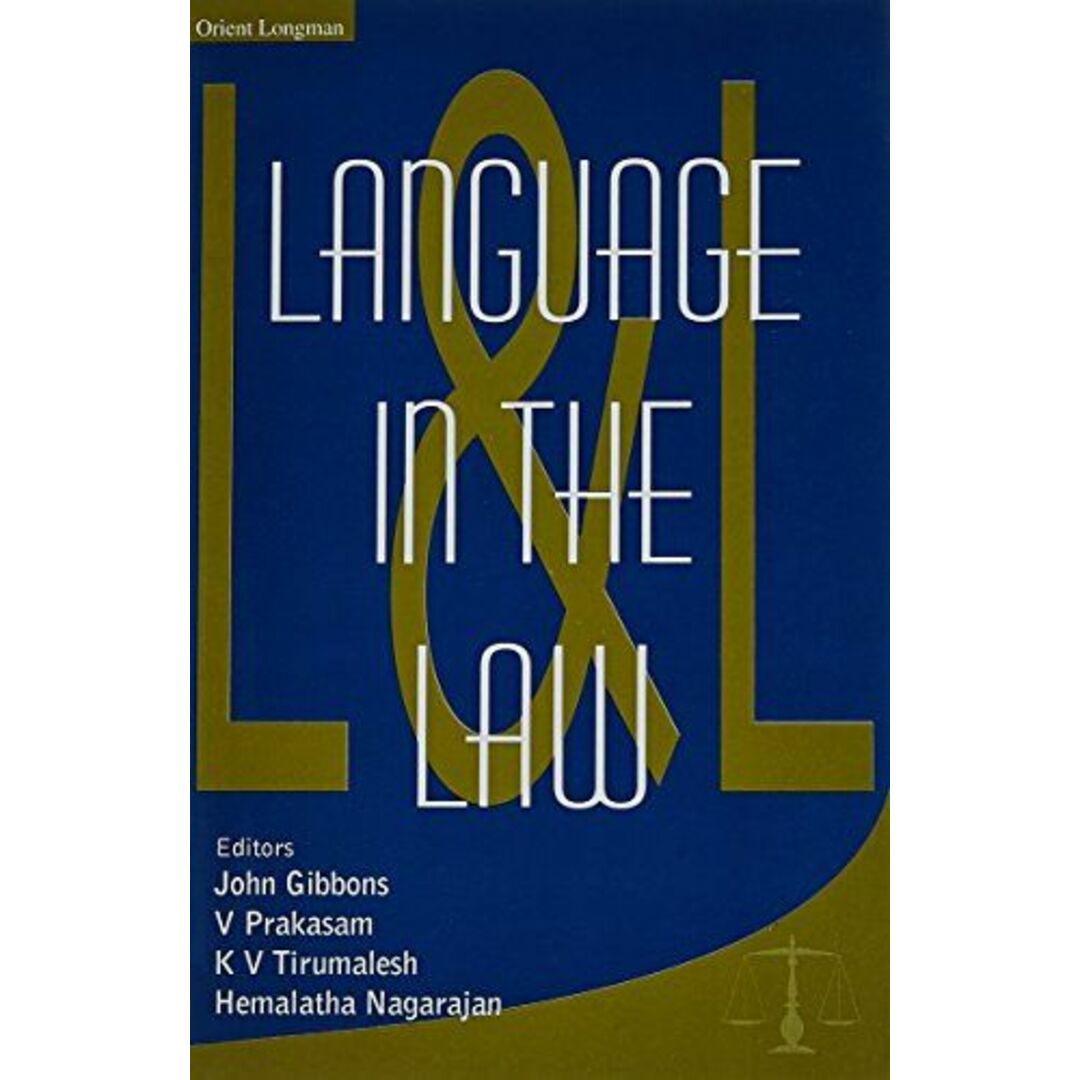 Language in the Law Gibbons，John; Prakasam，V.