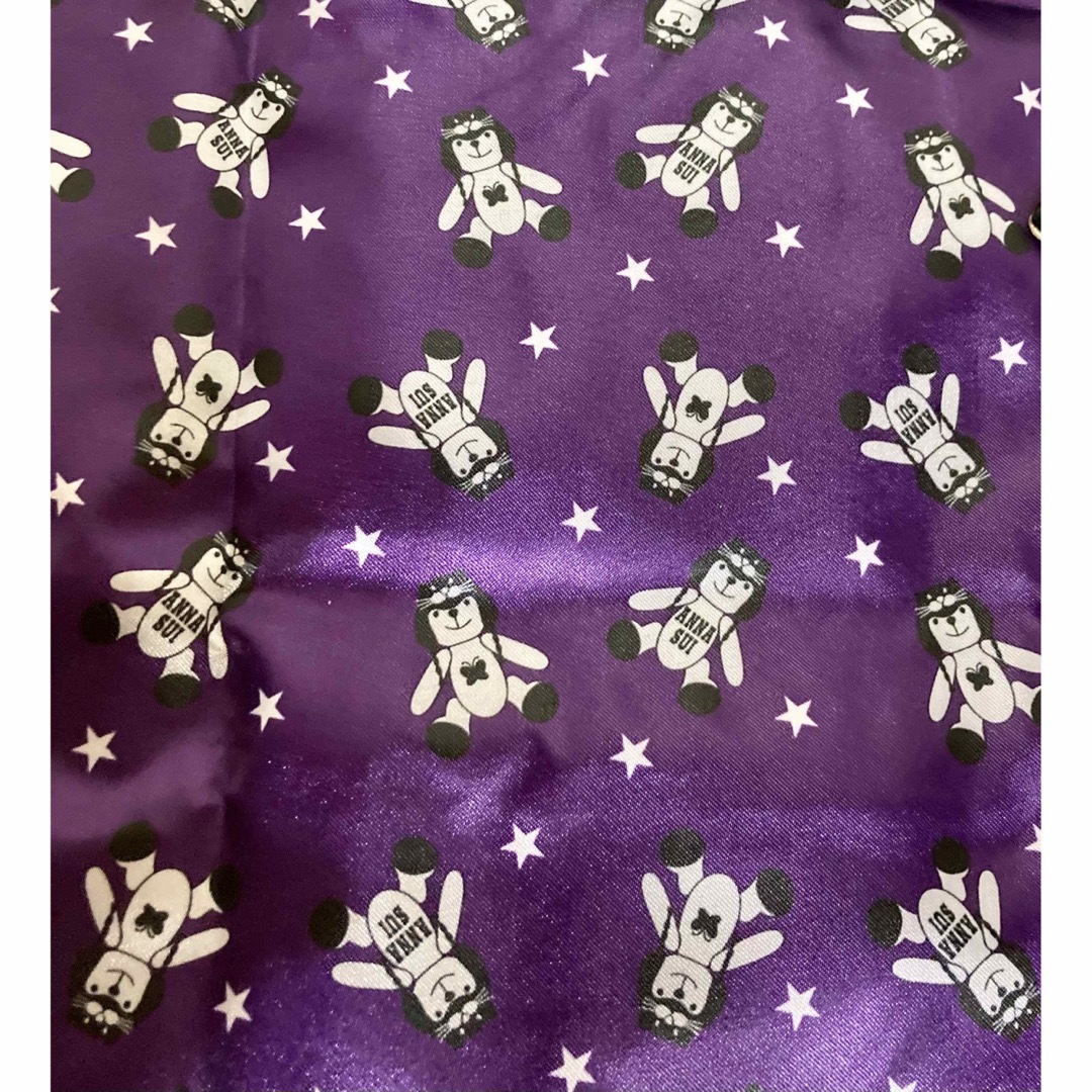 ANNA SUI エコバッグ　クマ柄　星　スタッズ　ポーチ　新品タグ付　アナスイ 1