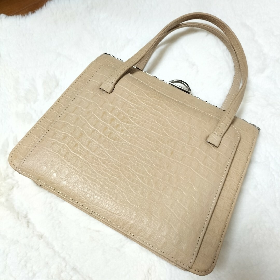 Mila schon クロコハンドバッグ-