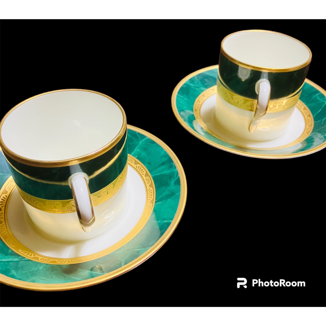 ノリタケ Noritake フィッツジェラルド デミタスカップ\u0026ソーサー