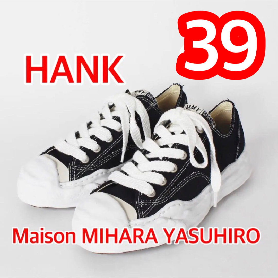 MIHARA YASUHIRO HANK OG SOLE CANVAS ハンク靴/シューズ