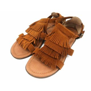 ミネトンカ(Minnetonka)のミネトンカ マウイ スウェード グラディエーター サンダル size5(22cm)/キャメル ■◆ レディース(サンダル)