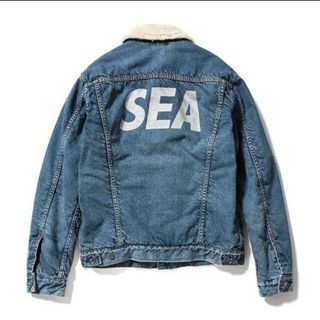 WIND AND SEA - WIND AND SEA ×MINDENIM ボアデニムジャケットの通販