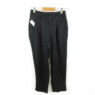 ギャップ(GAP)のギャップ GAP アンクルパンツ タック 黒 000 *A228(その他)