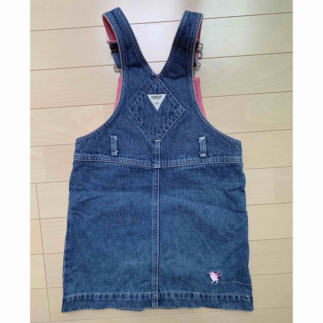 OshKosh(オシュコシュ)のジャンパースカート　110cm キッズ/ベビー/マタニティのキッズ服女の子用(90cm~)(ワンピース)の商品写真