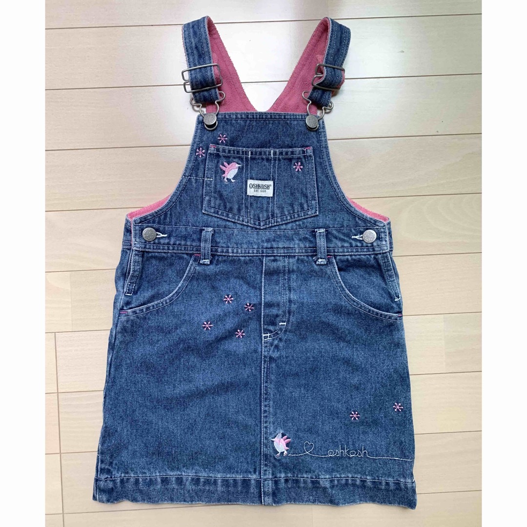 OshKosh(オシュコシュ)のジャンパースカート　110cm キッズ/ベビー/マタニティのキッズ服女の子用(90cm~)(ワンピース)の商品写真