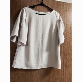 ジャスグリッティー(JUSGLITTY)の【美品】JUSGLITTY シフォン　半袖(シャツ/ブラウス(半袖/袖なし))