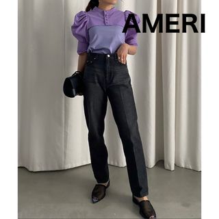 アメリヴィンテージ(Ameri VINTAGE)のAMERIアメリMEDI RIPSTOP TAPERED DENIMデニム(デニム/ジーンズ)