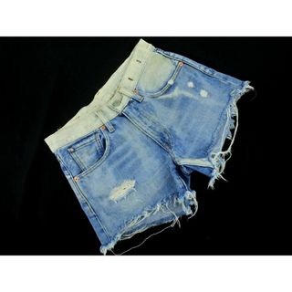 ラルフローレン(Ralph Lauren)のRalph Lauren ラルフローレン DENIM&SUPPLY ダメージ加工 カットオフ ショート デニムパンツ size24/青 ■◆ レディース(デニム/ジーンズ)