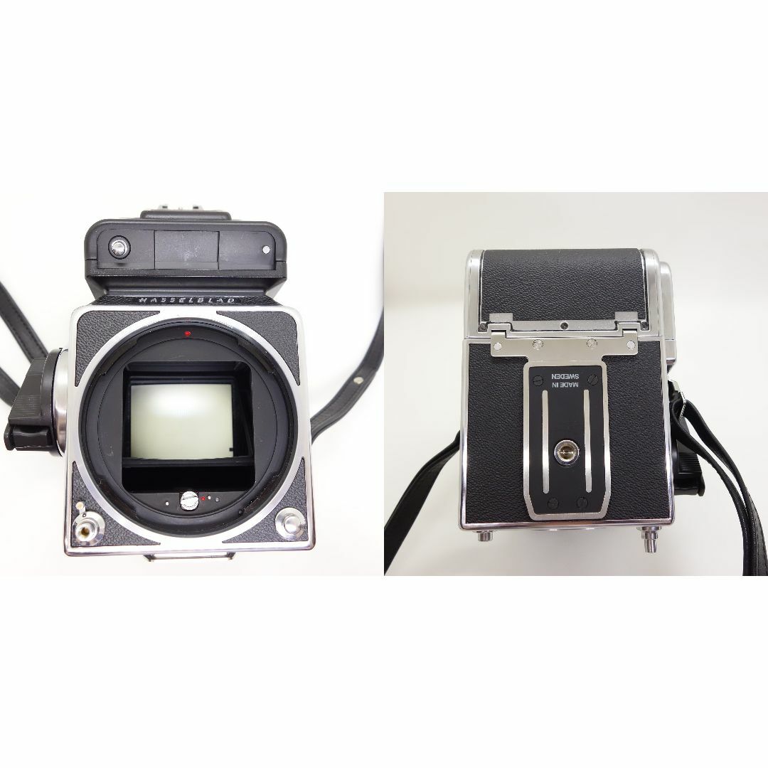 青 HASSELBLAD 503CWBodyとA12フィルムマガジン皮を飾ります