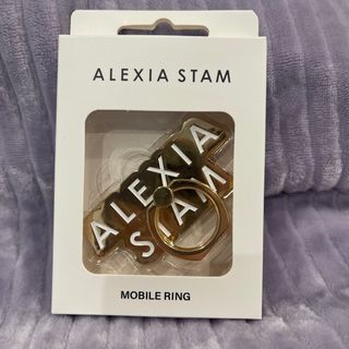 アリシアスタン(ALEXIA STAM)のALEXIASTAM アリシアスタン スマホリング(iPhoneケース)